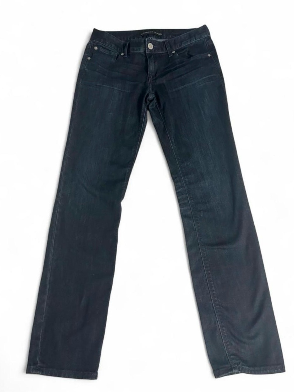 Express Low Rise Skinny Jeans in Dark Wash